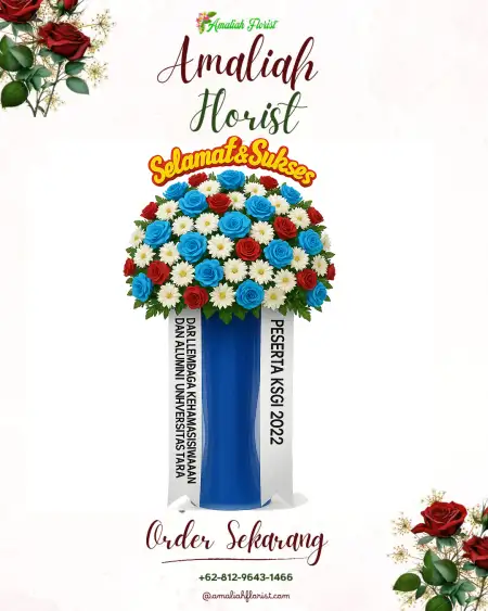 Standing Flowers Petay Kayu